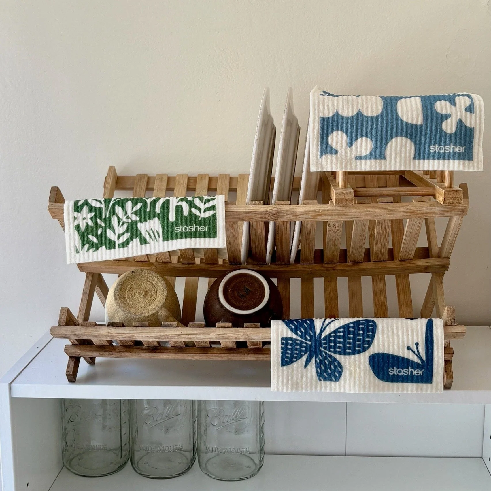 Reusable Swedish Dishcloth 3-Pack - Image 7