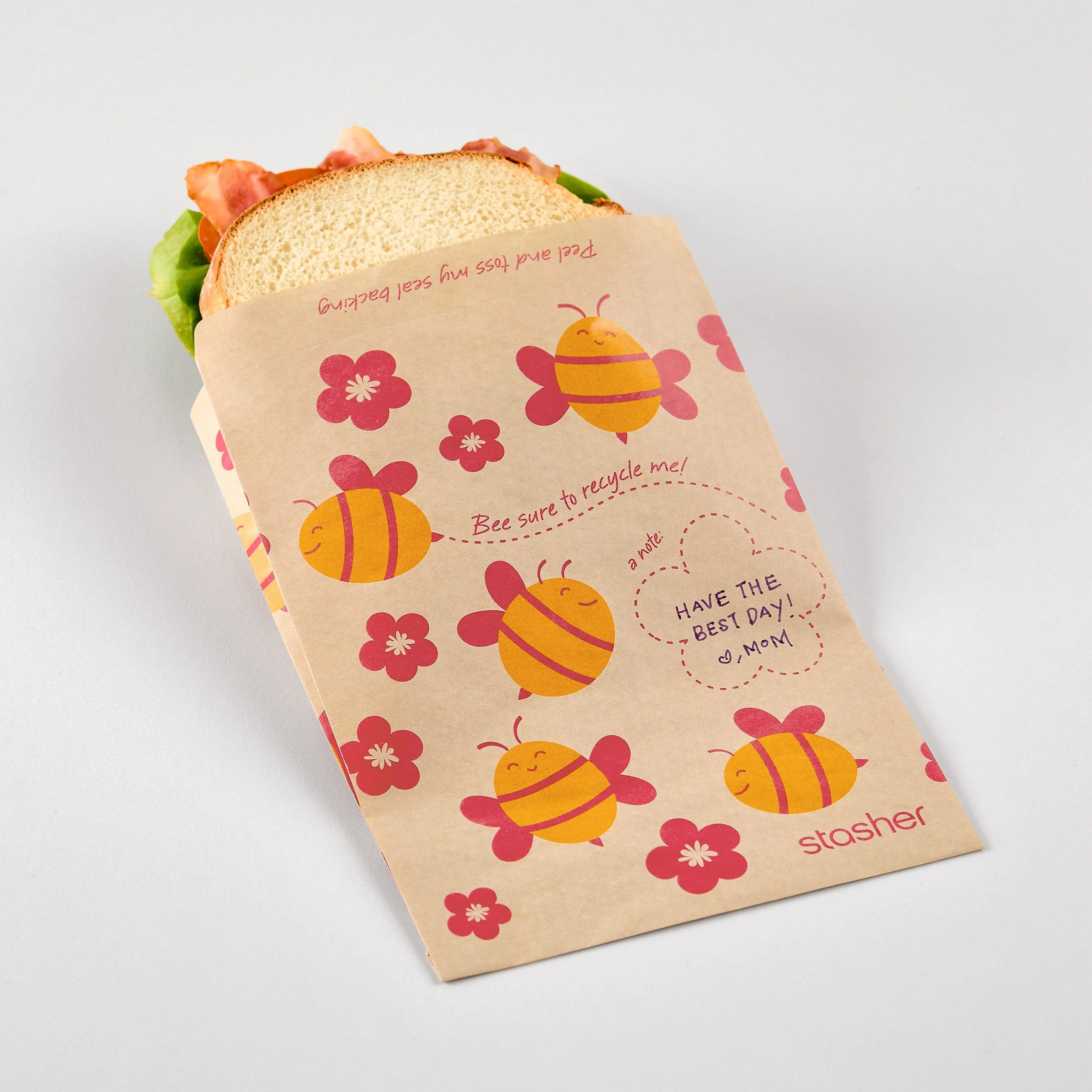 Recyclable Paper Sandwich Bags - Image 9