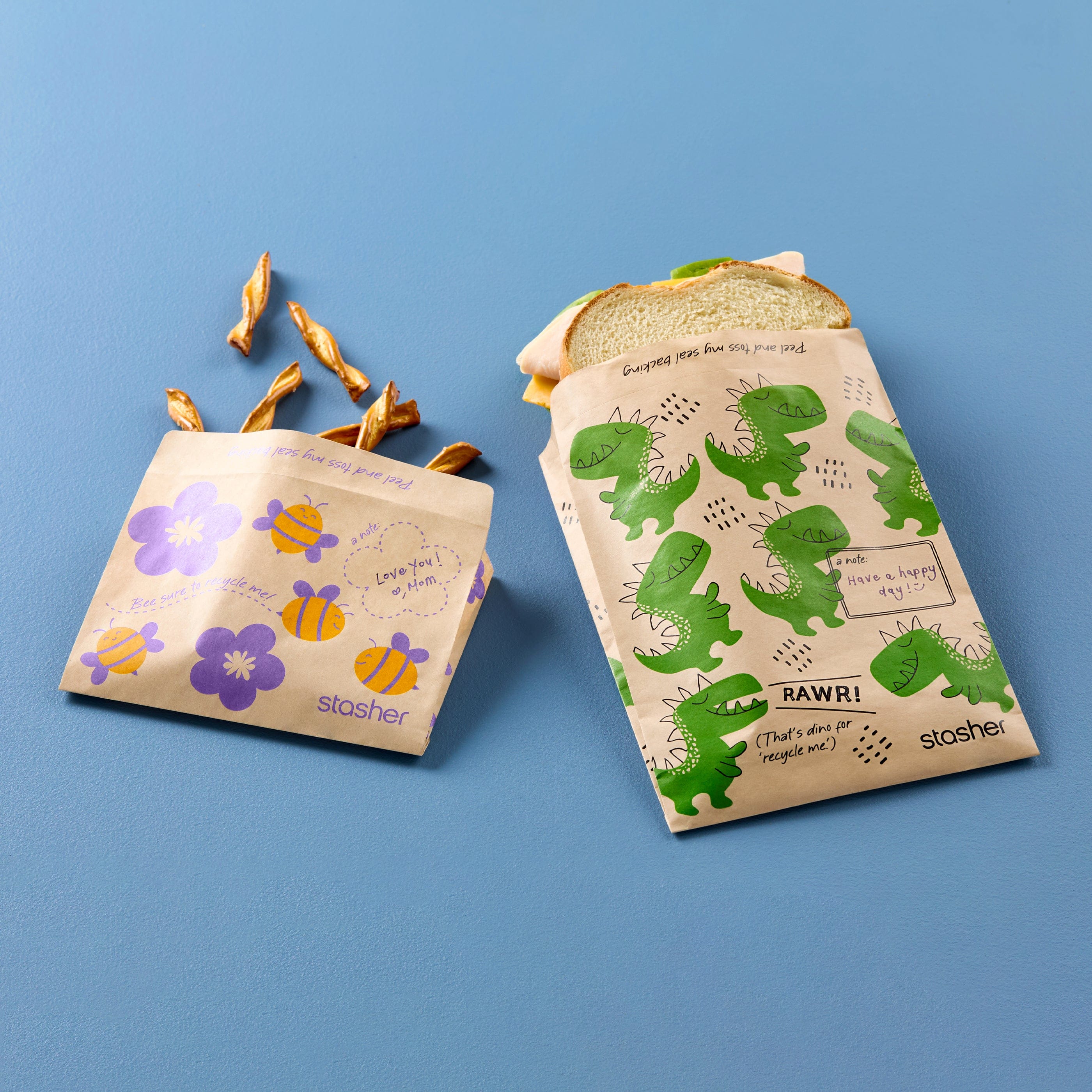 Recyclable Paper Bags 8-Pack - Image 10